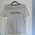 T-Shirt Calvin Klein Gr. M Basic weiß