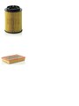 MANN-FILTER Inspektionspaket Filtersatz M Filtereinsatz für VW SHARAN 7M8 7M9 1