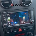 Android 14 Für AUDI A3 8P 2003-2013 Autoradio Apple Carplay 9''GPS Nav SWC 64GB