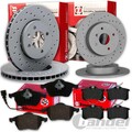 ZIMMERMANN BREMSSCHEIBEN + BELÄGE VORNE + HINTEN für VW GOLF 4 AUDI A3 TT LEON