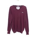 SUPERDRY Pullover Strick Knit Cashmere Blend Rot Gr. XL