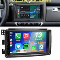 2+64G Carplay Android 13 Autoradio GPS RDS USB BT Für Smart Fortwo 451 2005-2010
