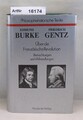 Über die Französische Revolution. Betrachtungen und Abhandlungen Burke, Edmund /
