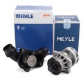 MEYLE Wasserpumpe + MAHLE Thermostat für BMW E46 E39 E60 X3 E83 X5 E53 M52 E54
