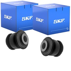 2X SKF QUERLENKERLAGER BUCHSE UNTEN VORNE VORDERACHSE passend für HONDA JAZZ