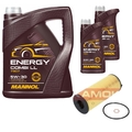 KAMOKA Ölfilter MANNOL Energy Combi LL 5W-30 7L für BMW X1 xDrive18d sDrive18d