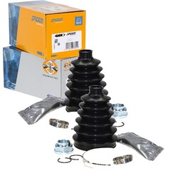 2X SPIDAN LÖBRO ACHSMANSCHETTEN-SATZ PASSEND FÜR HONDA CR-V RADSEITIG VORNE