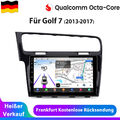 Für Golf VII 2013-17 10" Android 13 Carplay Autoradio GPS Navi SWC WIFI BT KAM