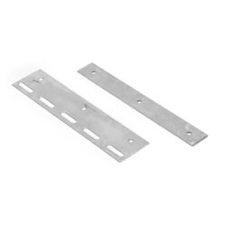 Befestigungsplatte für Lamellenvorhang PVC-Streifenvorhang HaGa® 20cm Länge