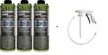 3x1 Liter + Pistole Petec Unterbodenschutz Bitumen schwarz UBS nicht überl 73110