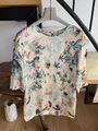 Imperial Bluse, Damen, S, creme mit floralem Print, neu