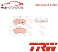 SATZ BREMSBELÄGE BREMSKLÖTZE TRW GDB1198 P FÜR MITSUBISHI CARISMA,SPACE STAR