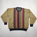Westbury Coogi Style Herren Pullover Strick Gr. XL Wolle Sweatshirt Vintage