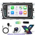 DAB+32GB Autoradio Für Ford Focus Mondeo C-MAX Galaxy Android 12 GPS Navi+Kamera