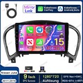 9"Autoradio 2+32G DAB+ Android 15 Carplay BT Kamera Für Nissan Juke 2011-2016 FM