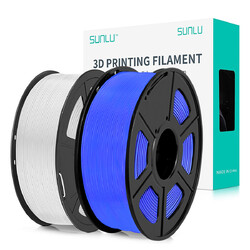 2KG PLA SUNLU 3D Drucker Filament 1.75mm PLA 1KG/ROLL +/-0.02mm Mehrfarbig