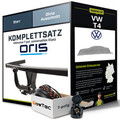 Für VW T4 Kasten,Bus Anhängerkupplung starr +eSatz 7pol uni. 08.1998-06.2003 Kit