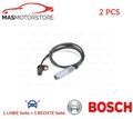 ABS SENSOR DREHZAHLFÜHLER PAAR HINTEN BOSCH 0 986 594 514 2PCS P FÜR BMW 1,3