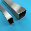25 cm Edelstahl Vierkantrohr Quadratrohr 12x12 -120x120 mm Rechteckrohr V2A K240