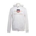GANT, Kapuzenpullover, Größe: L, Weiß, Baumwolle/Polyester, Print, Herren #bKO