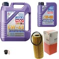 MAHLE Ölfilter 6 L LIQUI MOLY 5W-40 High Tech für Audi A6 2.4 3.2 FSI A7