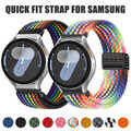 Für Samsung Galaxy Watch 7/FE/6/5/4 44/40mm 4 6 Classic Nylon Magnet Armband DE