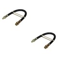 2x ABE Bremsschlauch Hinterachse für Mercedes-Benz M-Klasse W163 ML 270 CDI