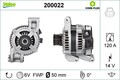 VALEO 200022 Lichtmaschine Generator LiMa 120A 14V für FORD Focus C-Max (DM2)