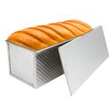 Brotbackform 1000g Kastenform mit Deckel Antihaftbeschichtet Toastbrot Backfo...
