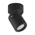 Deckenlampe Schwarz klein Ø 7,6 cm GU10 schwenkbar Deckenleuchte B-Ware