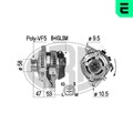 Lichtmaschine Generator Lima ERA 210493A für TOYOTA COROLLA Verso PREVIA 2 RAV