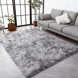 Flauschige Teppich Langflor Hochflor Shaggy Flokati Fußmatte Läufer Wohnzimmer