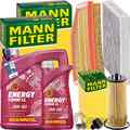 MANN INSPEKTIONSPAKET+6L MANNOL 5W-30 ÖL passend für BMW 2er ACTIVE TOURER X1