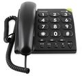 doro Großtastentelefon PhoneEasy 311c schwarz Hörgeräte Kompatibel NEU OVP