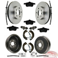 VW T4 Transporter Bremsen komplett Set VORNE HINTEN Scheiben Beläge Trommel