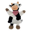 Sterntaler Handpuppe Kuh Klecks - Schwarz-Weiß - 30 x 27 x 9 cm