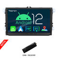 DAB+ CarPlay Autoradio Android 12 GPS NAVI Bluetooth Für VW GOLF 5 6 Touran Polo