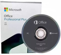 Microsoft Office 2021 Professional Plus Software DVD NEU DEUTSCH NEU VERSIEGELT✅NEU, HÄNDLER,✅ DE-Rechnung✅RESELLER