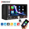 Doppel 2 DIN Autoradio 7 Zoll  Wireless Carplay Android Auto Bluetooth USB RDS