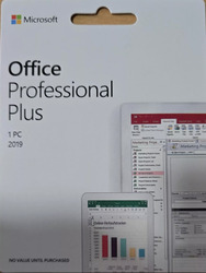 Original, Brandneu, Office 2019 Professional Plus für Win 10/11 (NICHT Mac) SCHLÜSSELKARTE