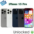 Neu Apple iPhone 15 Pro 128GB/256GB 5G Handys Ohne Simlock Ohne Vertrag 6,1 Zoll