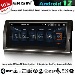 10.25" 8-Kern Android 14 Autoradio GPS für BMW X5 E53 DAB+ CarPlay DSP 64GB TPMS