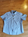 Herren Hemd, Hellblau, Kurzarm, Halbarm, Easy Iron, Regular Fit, C&A, 41/42, XL