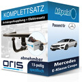 Für Mercedes E-Klasse Coupe 09- ORIS Anhängerkupplung abnehmbar + 13polig E-Satz