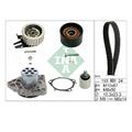 INA 530 0619 30 Wasserpumpe + Zahnriemensatz für Opel Astra J Saab 9-5