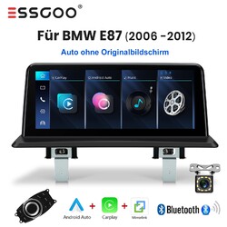 10.25" Linux Carplay Autoradio idrive +Camera für BMW E81 E82 E87 E88 2006-2012
