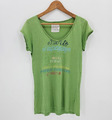H&M Damen T-Shirt Kurzarmshirt Sommershirt aus Baumwolle in Gr. L