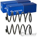 2X SACHS FAHRWERKSFEDERN HINTEN VORNE PASSEND FÜR FIAT GRANDE PUNTO LINKS+RECHTS