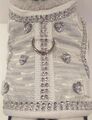 Softgeschirr  Brustgeschirr Hundegeschirr Herzen Halsband XS-M Welpen Glitzer
