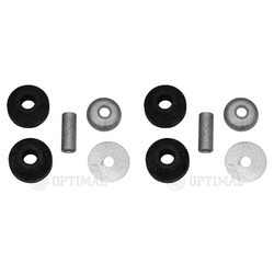 2x OPTIMAL Reparatursatz Federbeinstützlager vorne für Honda Civic VI Hatchback